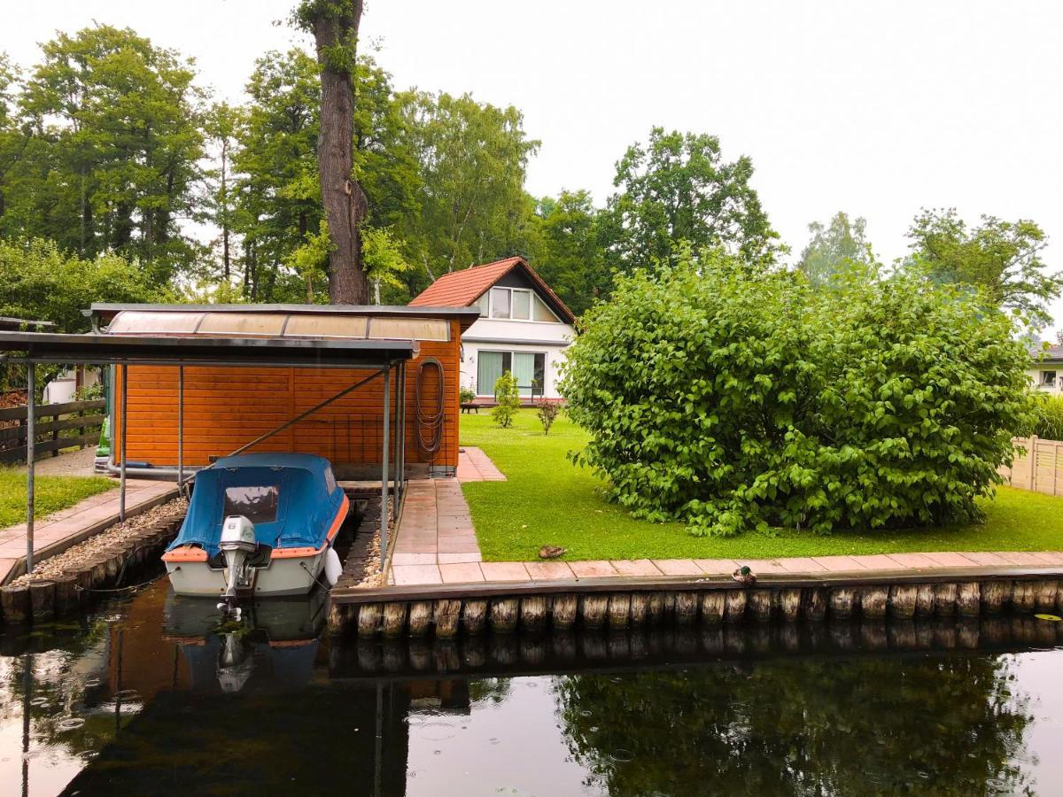 Ferienhaus Direkt An Der Spree Mit Whirlpool Und Sauna Berlin Kültér fotó